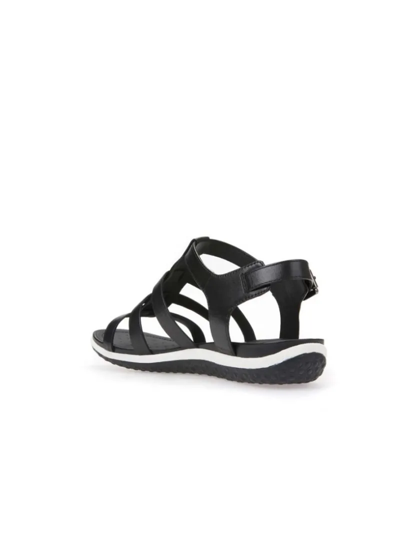 Best Sandales cuir lisse noir GEOX Sandales