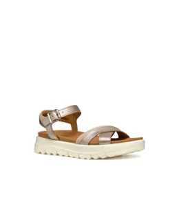 Outlet Sandales plateforme beige GEOX Sandales
