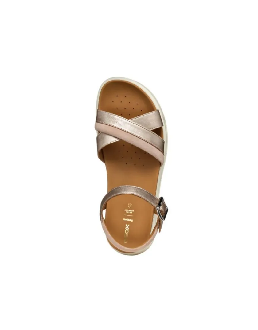 Outlet Sandales plateforme beige GEOX Sandales