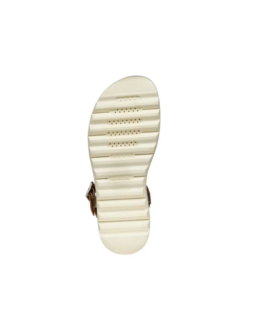 Outlet Sandales plateforme beige GEOX Sandales