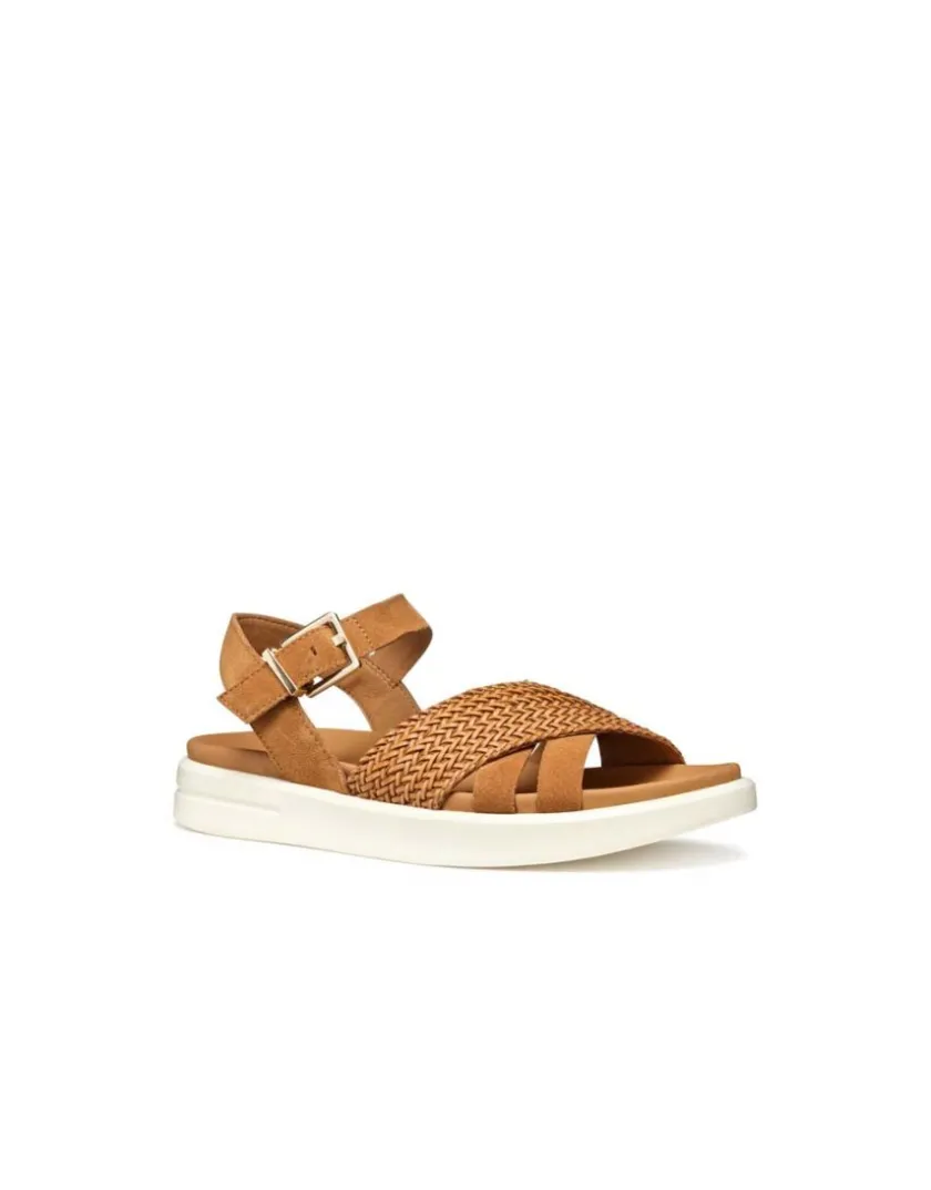 Hot Sandales plateforme camel GEOX Sandales