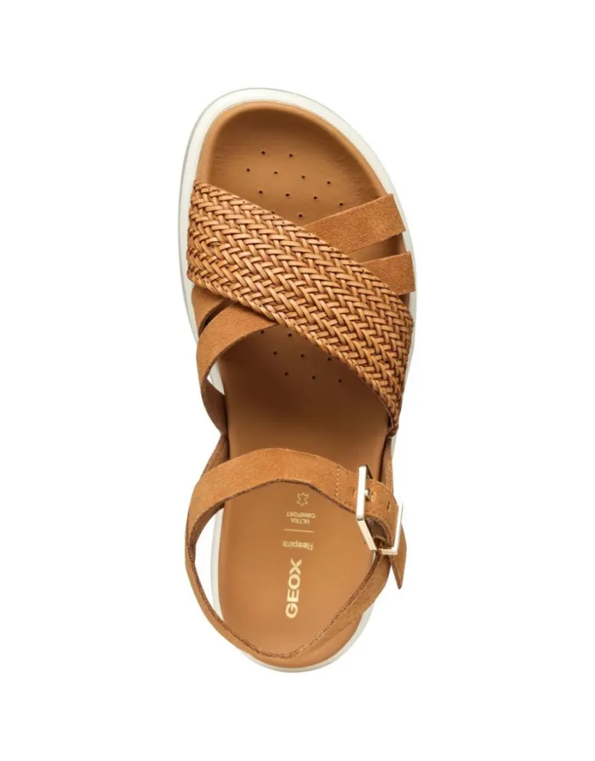 Hot Sandales plateforme camel GEOX Sandales
