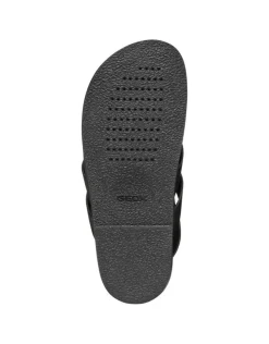 New Sandales plates cuir noir GEOX Sandales