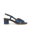 Outlet Sandales talon cuir bleu GEOX Sandales