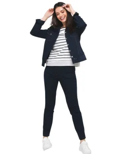 Clearance Top marinière blanc T-shirts|Hauts