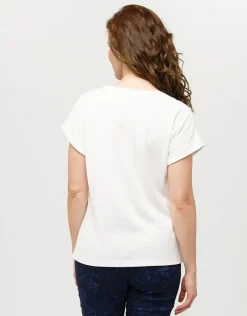 Fashion T-shirt 100% coton blanc T-shirts|Hauts
