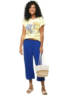Sale T-shirt 100% coton jaune T-shirts|Hauts