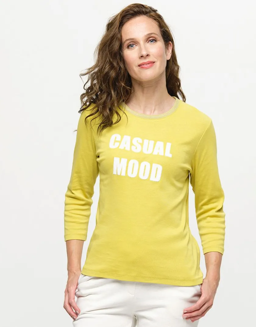 Discount T-shirt anis coton modal T-shirts|Hauts