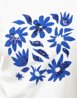 Clearance T-shirt blanc 100% coton T-shirts|Hauts