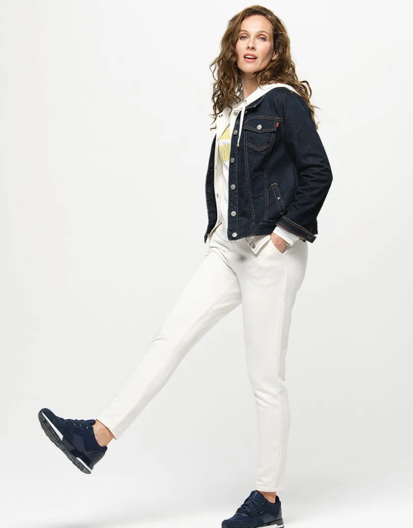 Discount T-shirt blanc coton modal T-shirts|Hauts