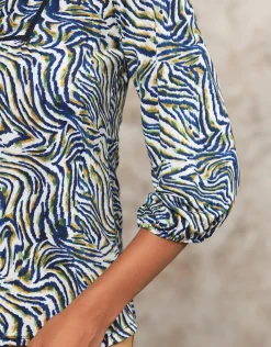 Sale T-shirt blanc imprimé T-shirts|Hauts