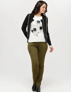 Online T-shirt blanc imprimé T-shirts|Hauts