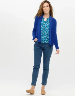Discount T-shirt bleu à motifs T-shirts|Hauts