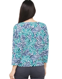 Sale T-shirt bleu et vert T-shirts|Hauts