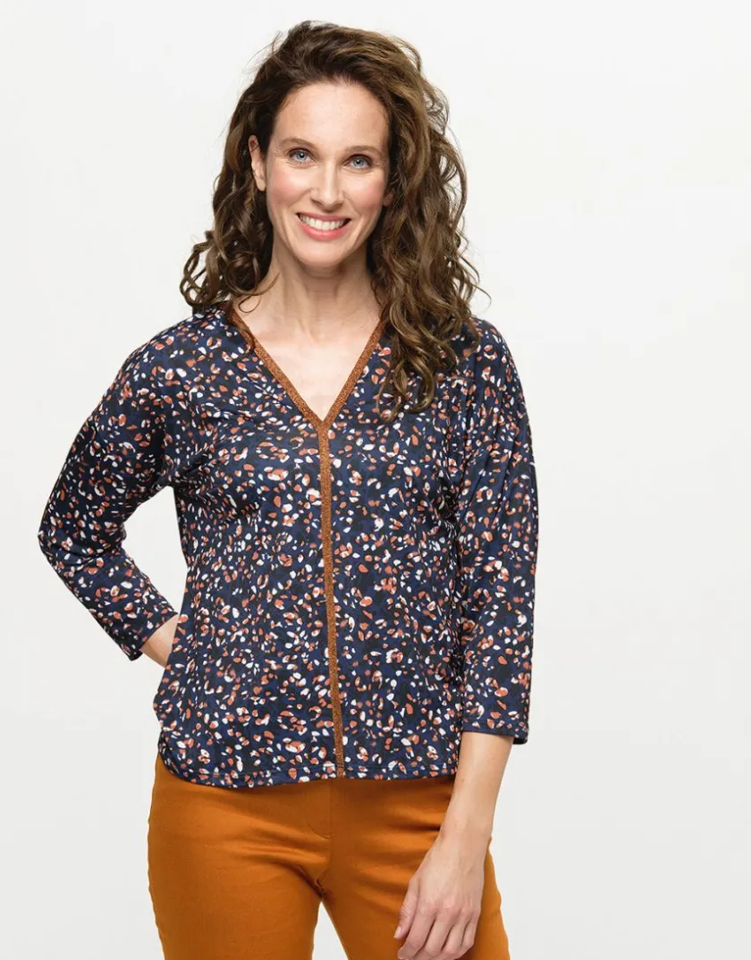Best T-shirt bleu imprimé T-shirts|Hauts