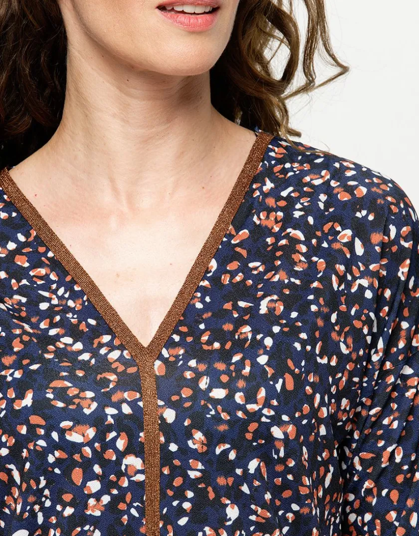 Best T-shirt bleu imprimé T-shirts|Hauts