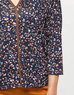Best T-shirt bleu imprimé T-shirts|Hauts