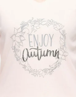 Discount T-shirt coton modal rose T-shirts|Hauts