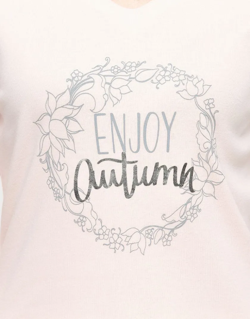 Discount T-shirt coton modal rose T-shirts|Hauts