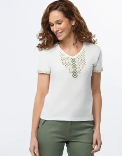 Fashion T-shirt coton sérigraphie T-shirts|Hauts