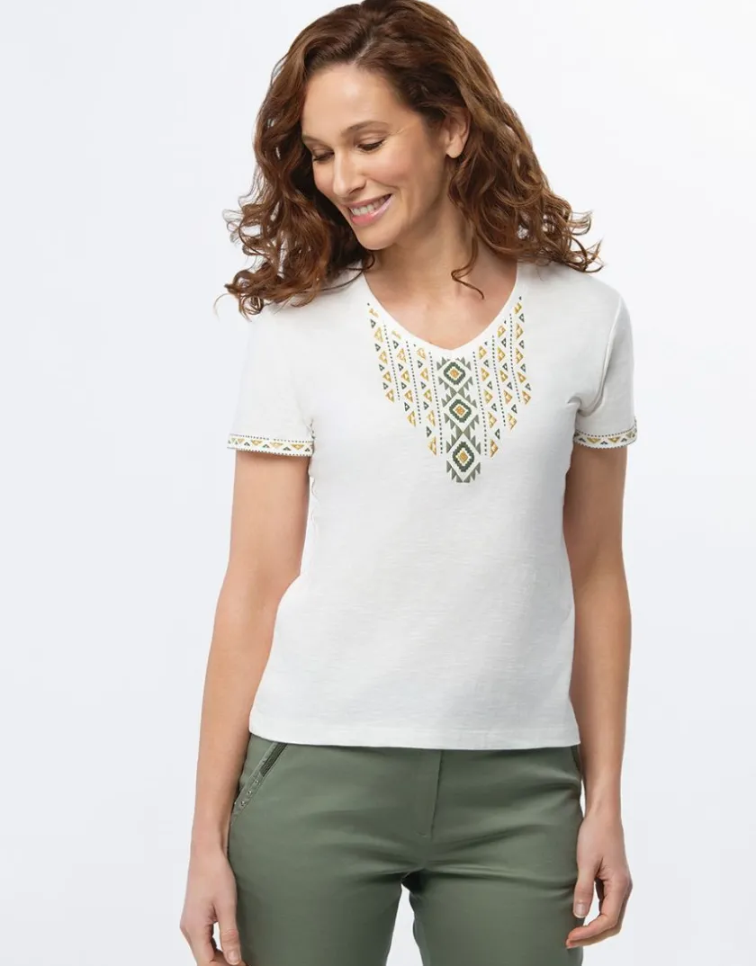 Fashion T-shirt coton sérigraphie T-shirts|Hauts