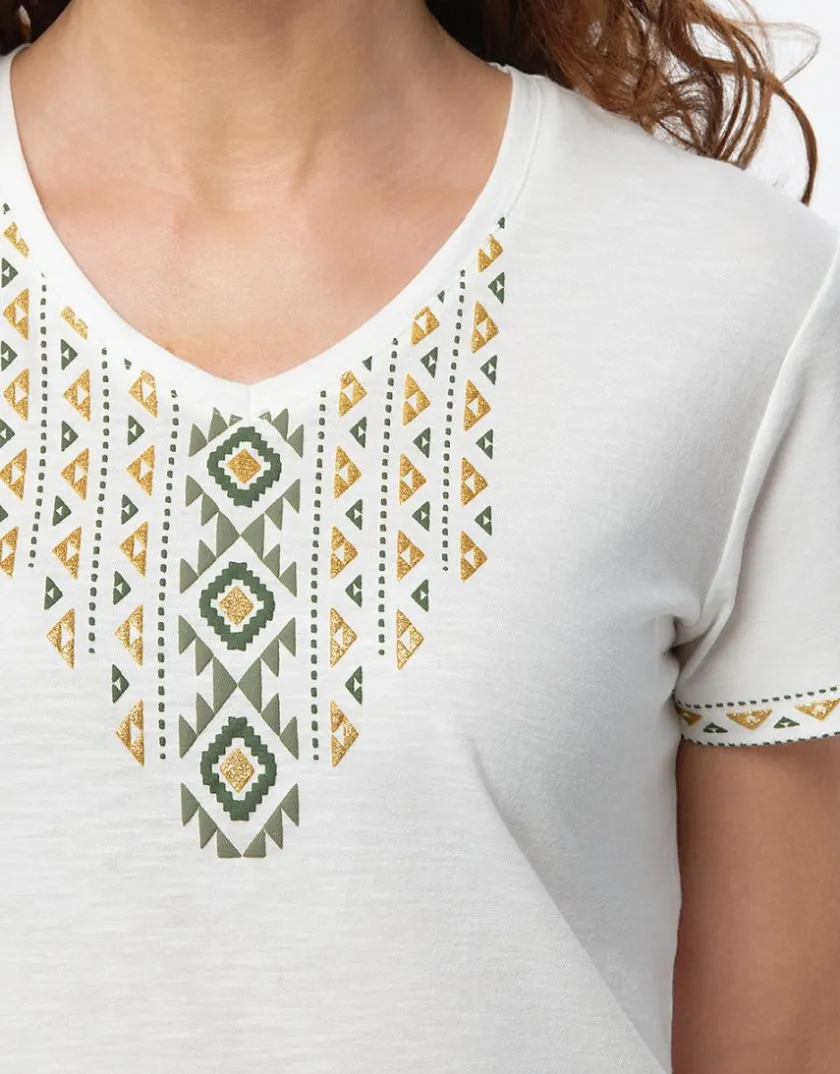 Fashion T-shirt coton sérigraphie T-shirts|Hauts