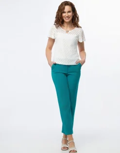Discount T-shirt dentelle chic T-shirts|Hauts