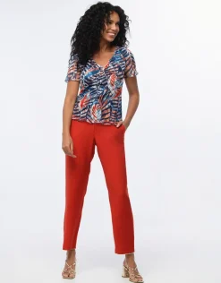 Clearance T-shirt dentelle imprimé T-shirts|Hauts