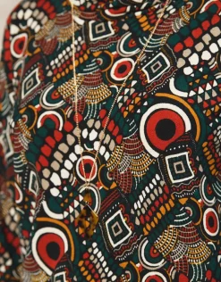 Outlet T-shirt doux motif noir T-shirts|Hauts