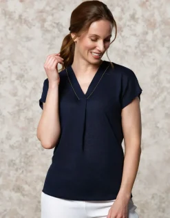 Hot T-shirt fluide marine T-shirts|Hauts