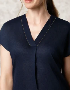 Hot T-shirt fluide marine T-shirts|Hauts