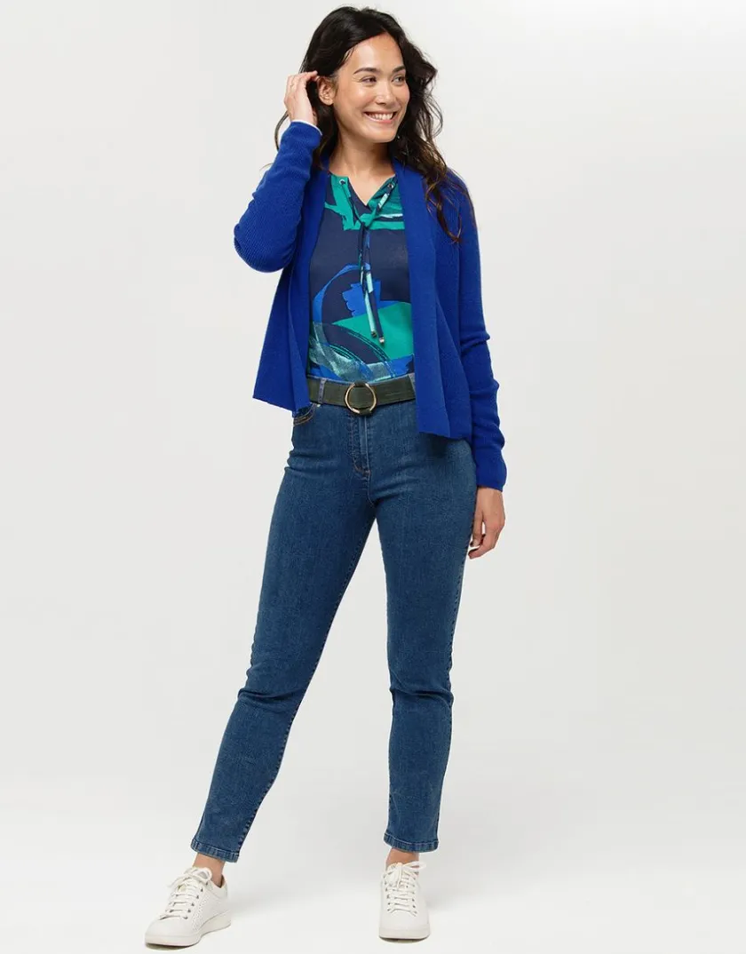 Best T-shirt imprimé bleu vert T-shirts|Hauts