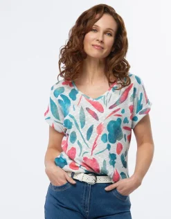 Best T-shirt imprimé brillant T-shirts|Hauts