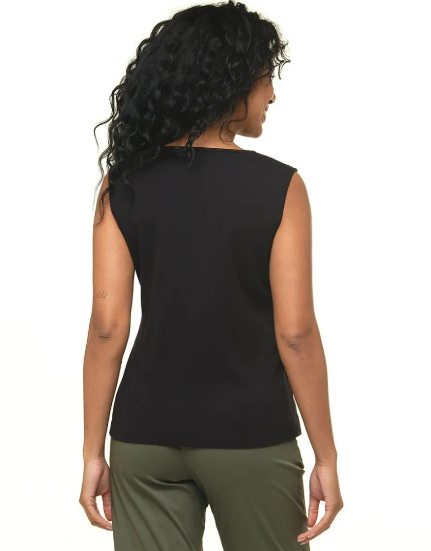Clearance T-shirt noir 100% coton T-shirts|Hauts