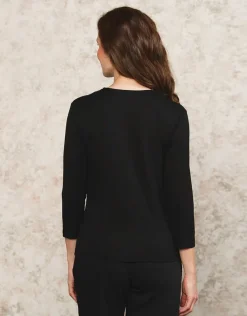 Hot T-shirt noir fantaisie T-shirts|Hauts