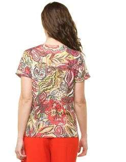 Hot T-shirt vert imprimé T-shirts|Hauts