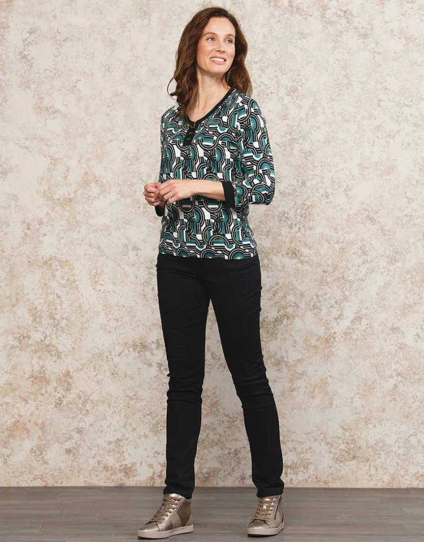 Best T-shirt vert noir motif T-shirts|Hauts