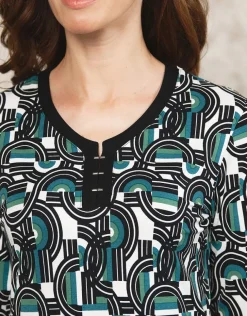 Best T-shirt vert noir motif T-shirts|Hauts