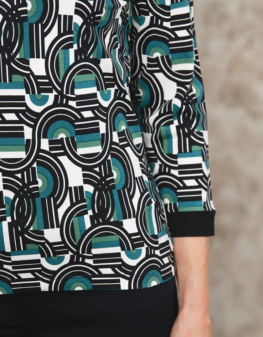 Best T-shirt vert noir motif T-shirts|Hauts