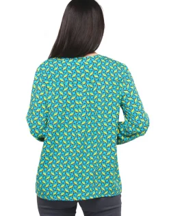 New Tunique imprimée verte Chemisiers & Blouses|Hauts