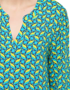 New Tunique imprimée verte Chemisiers & Blouses|Hauts