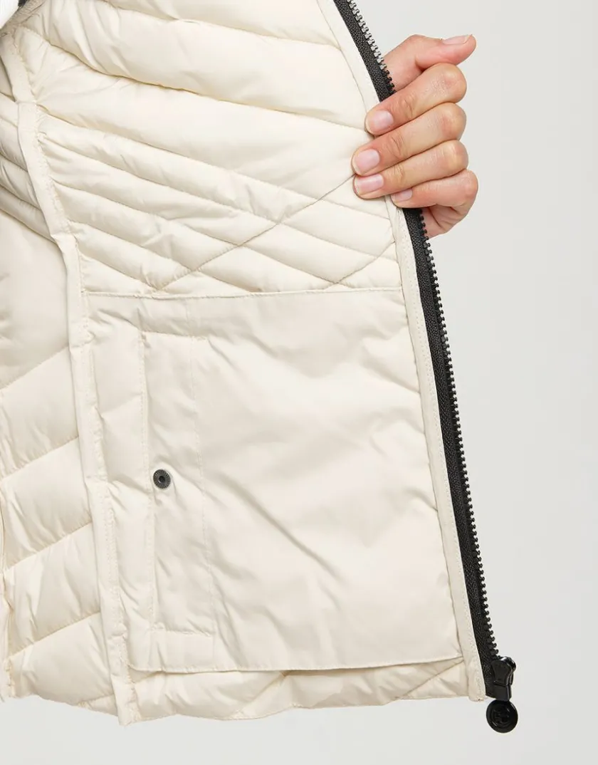 Sale Veste beige bi-matière Casual|Vestes