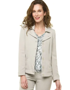 Sale Veste blazer beige Habillées|Vestes