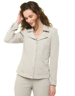Sale Veste blazer beige Habillées|Vestes