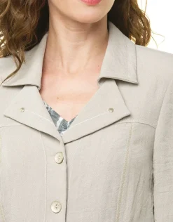 Sale Veste blazer beige Habillées|Vestes