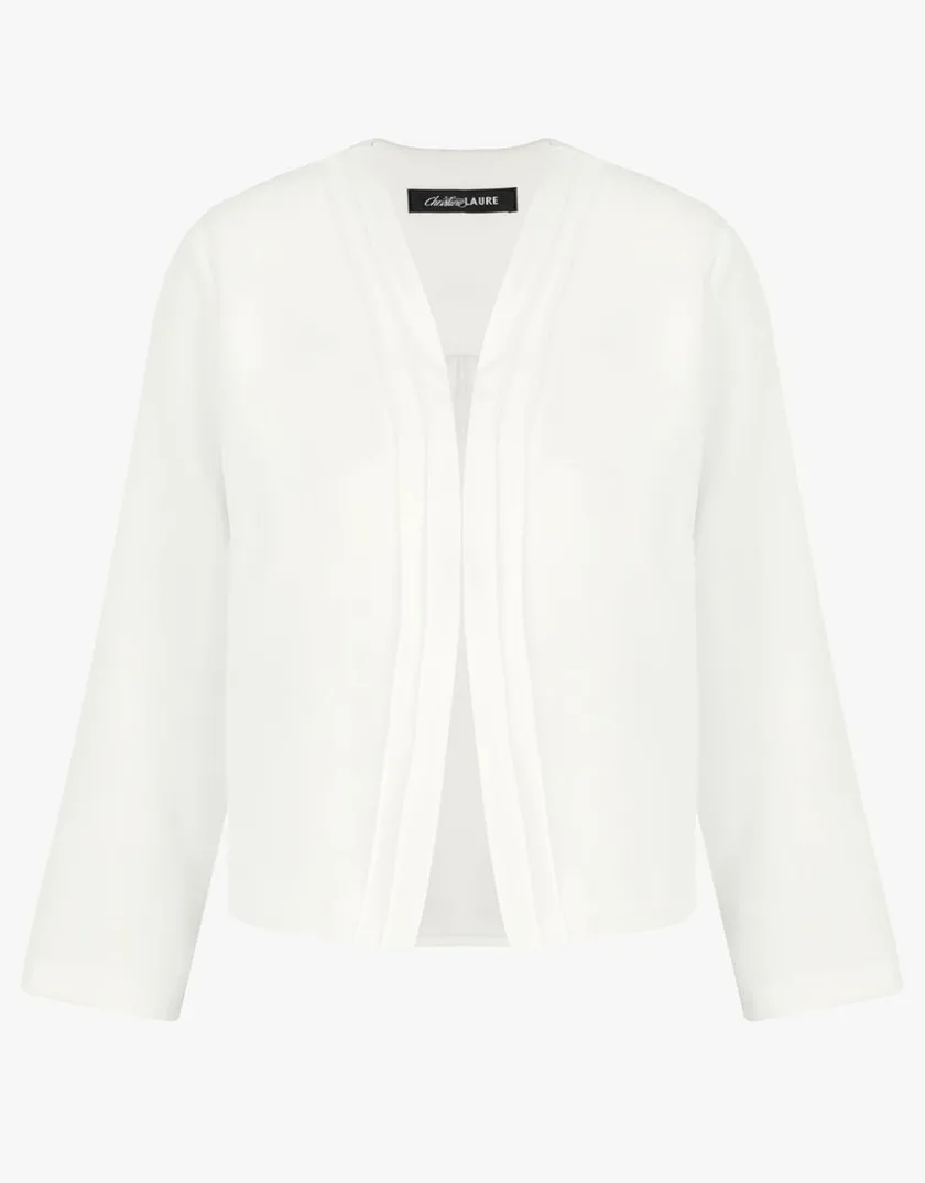 Clearance Veste boléro chic écru Habillées|Vestes