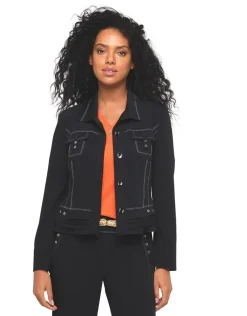 New Veste chemise noire Habillées|Vestes