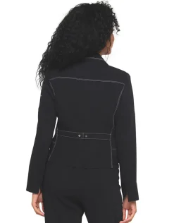 New Veste chemise noire Habillées|Vestes