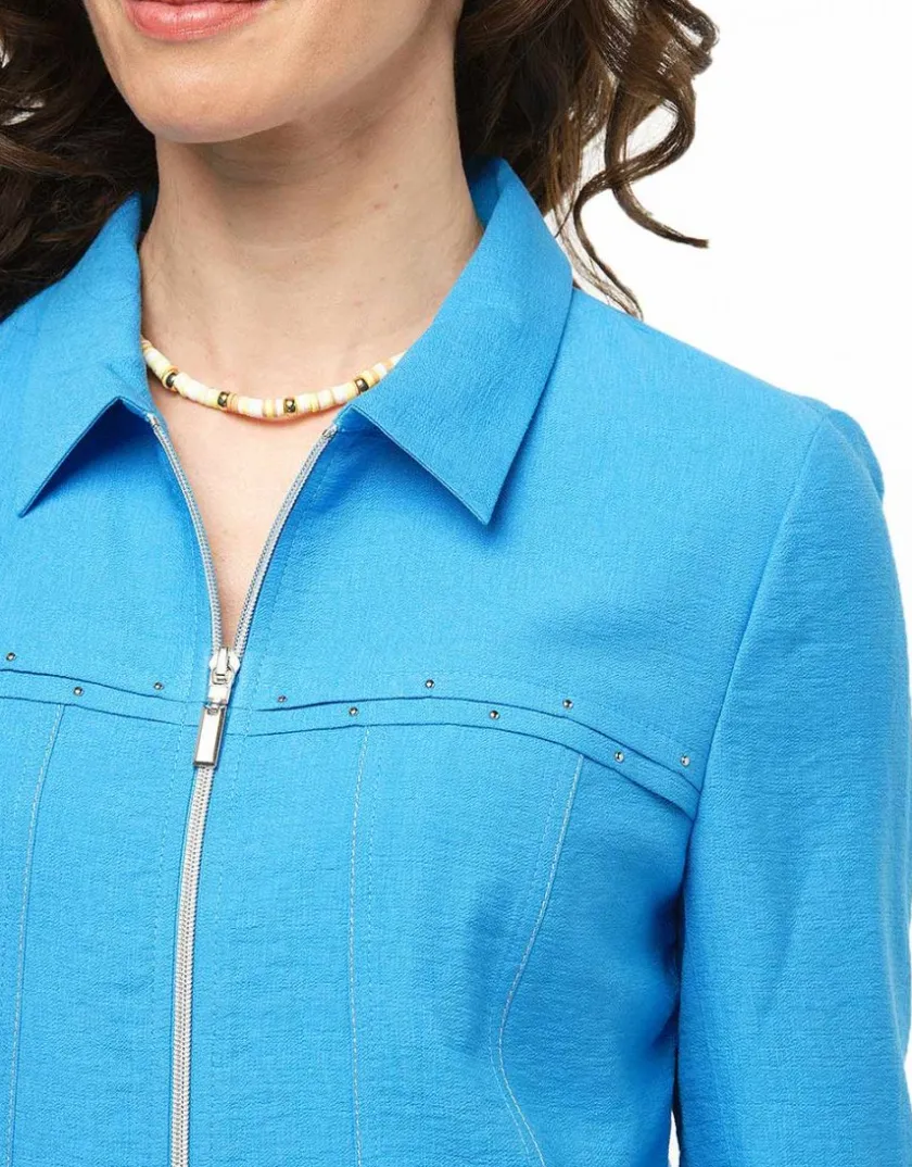 Sale Veste chic bleu azur Habillées|Vestes