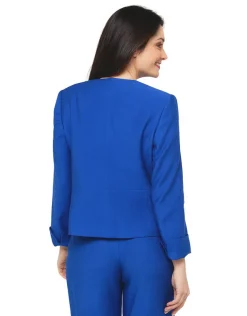 Discount Veste chic bleu roi Habillées|Vestes